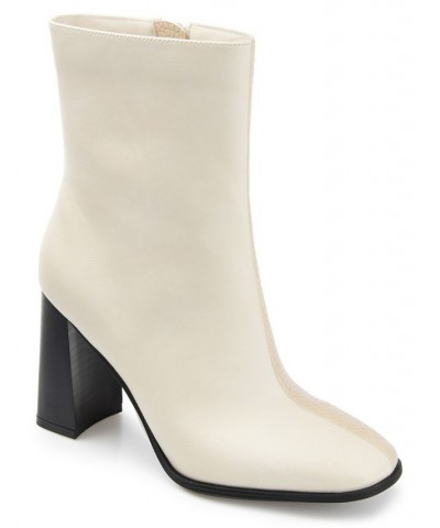 Women's January Two-Tone Bootie PD03 $50.60 Shoes