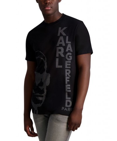 Men's Slim-Fit Dot Karl Head Logo Graphic T-Shirt Black $39.50 T-Shirts