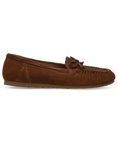 Women's Elery Moccasin Flats PD03 $50.49 Shoes