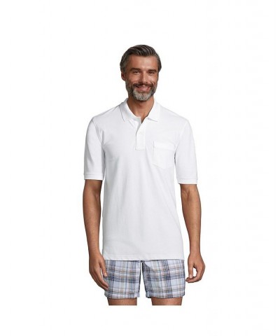 Men's Short Sleeve Comfort-First Mesh Polo Shirt With Pocket PD02 $30.22 Polo Shirts