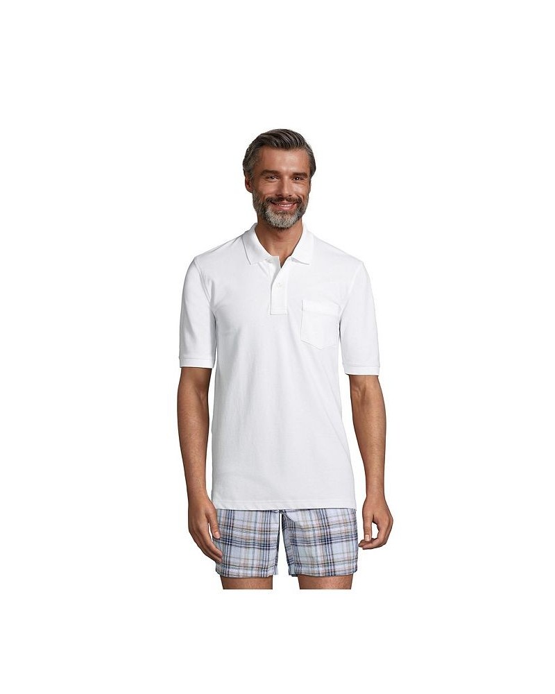 Men's Short Sleeve Comfort-First Mesh Polo Shirt With Pocket PD02 $30.22 Polo Shirts