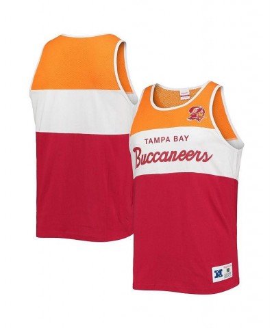 Men's Red Tampa Bay Buccaneers Team Tank Top $24.75 T-Shirts