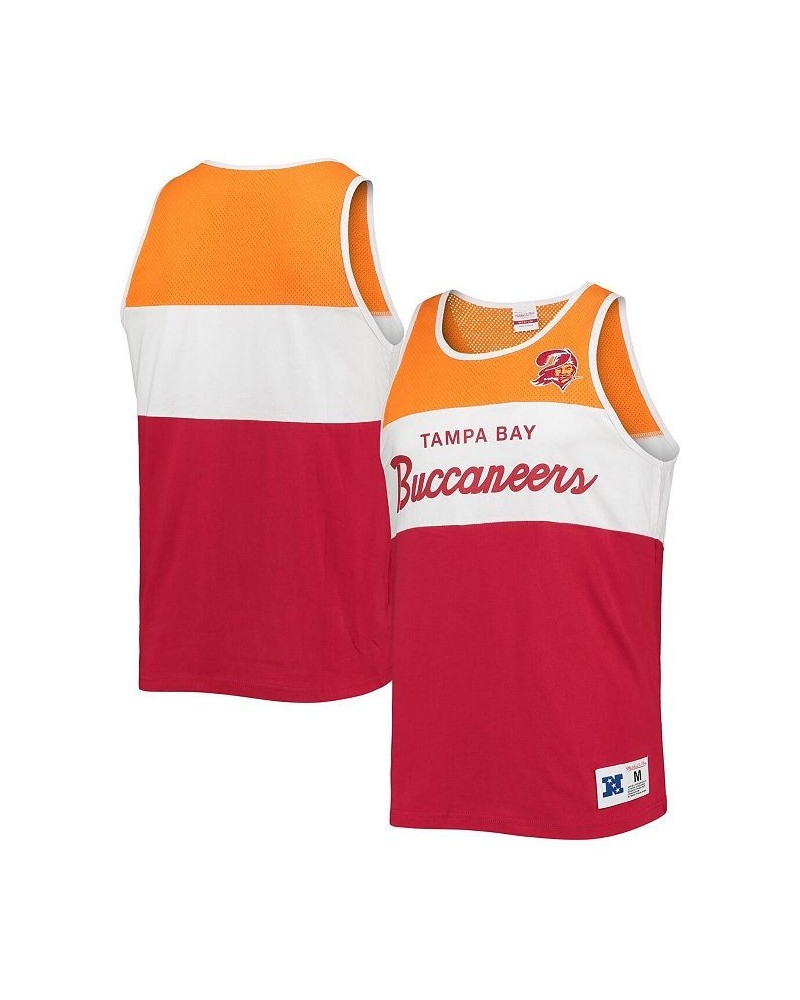 Men's Red Tampa Bay Buccaneers Team Tank Top $24.75 T-Shirts