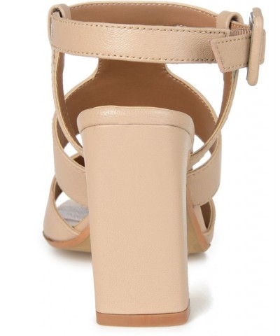 Women's Beckie Sandals Tan/Beige $44.40 Shoes