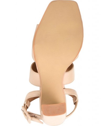 Women's Beckie Sandals Tan/Beige $44.40 Shoes