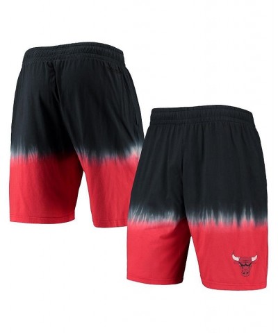 Men's Black, Red Chicago Bulls Hardwood Classic Authentic Shorts $50.34 Shorts