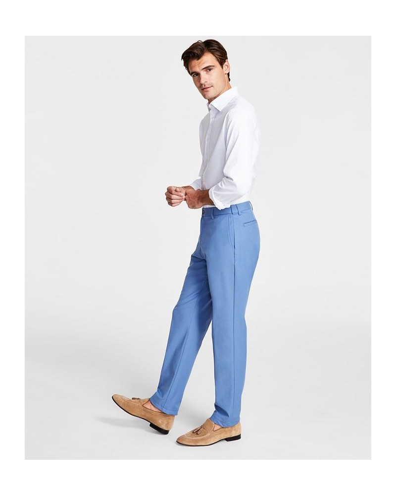 Men's Classic-Fit Cotton Stretch Performance Dress Pants PD04 $28.04 Pants