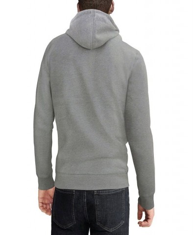 Men's Fleece Pullover Hoodie Gray $24.94 Sweatshirt