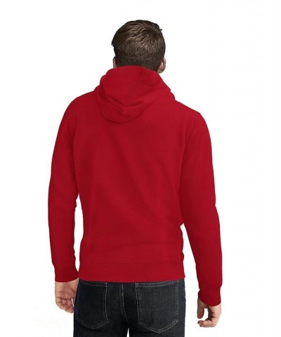 Men's Fleece Pullover Hoodie Gray $24.94 Sweatshirt