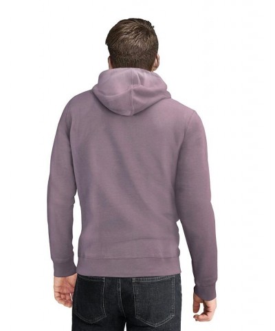 Men's Fleece Pullover Hoodie Gray $24.94 Sweatshirt