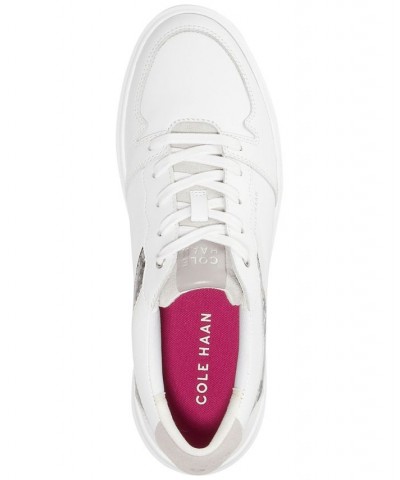 Women's Grand Crosscourt Modern Tennis Sneakers White $76.80 Shoes