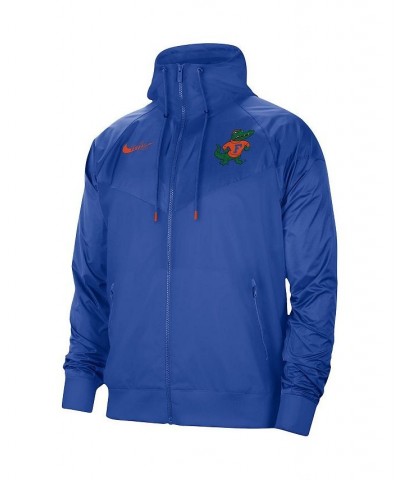 Men's Royal Florida Gators Windrunner Raglan Full-Zip Jacket $37.95 Jackets