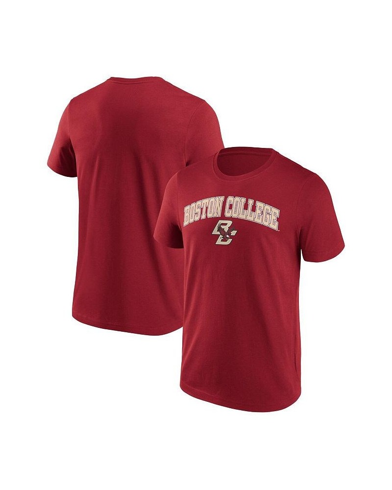 Men's Branded Maroon Boston College Eagles Campus 2.0 T-shirt $12.30 T-Shirts