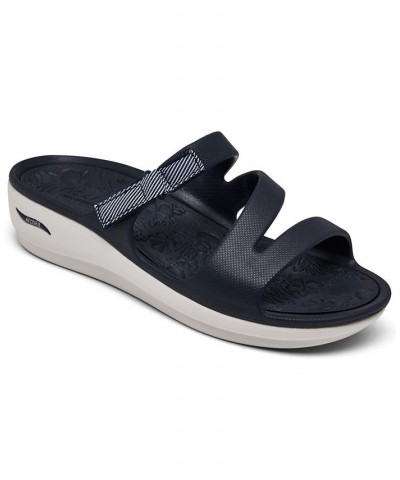 Women's Foamies Arch Fit Ascend - Admired Sandals Blue $22.50 Shoes