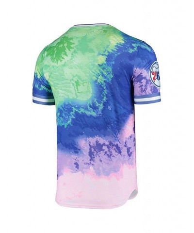 Men's Philadelphia 76Ers Dip-Dye T-shirt $26.66 T-Shirts