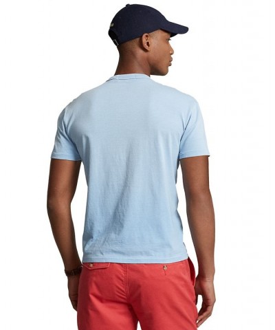 Men's Classic-Fit Jersey Graphic T-Shirt Blue $25.47 T-Shirts