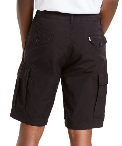 Men's Carrier Loose-Fit Non-Stretch Cargo Shorts Black $24.00 Shorts