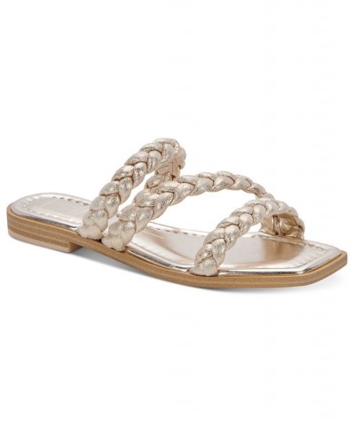 Women's Iman Asymmetrical Band Sandals PD09 $44.00 Shoes