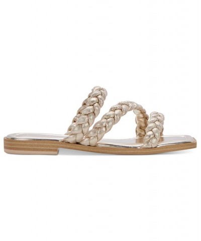 Women's Iman Asymmetrical Band Sandals PD09 $44.00 Shoes