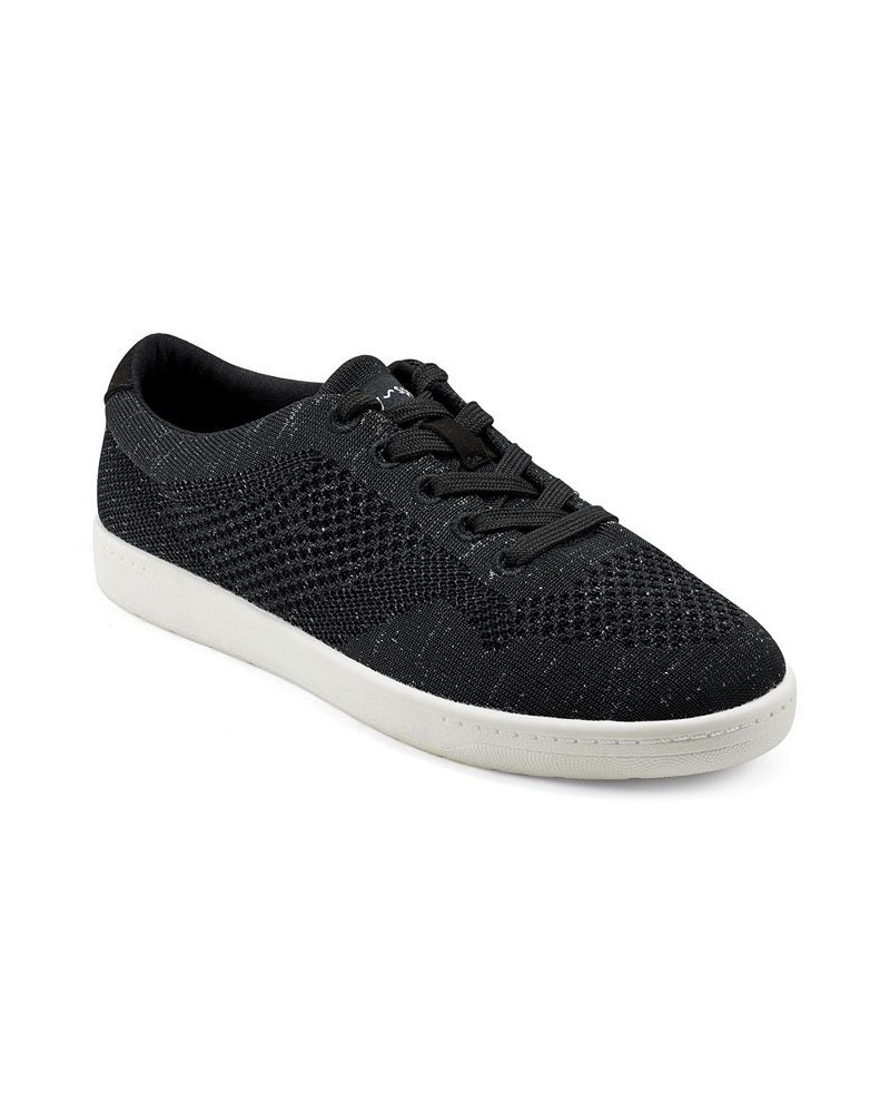 Women's Maite Washable Sneakers Black $18.87 Shoes