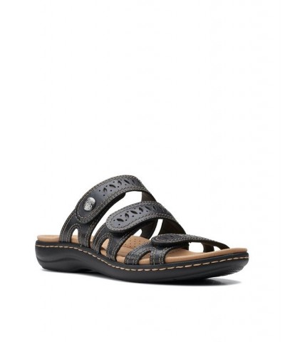 Women's Collection Laurieann Dee Slide Sandals Black $50.00 Shoes