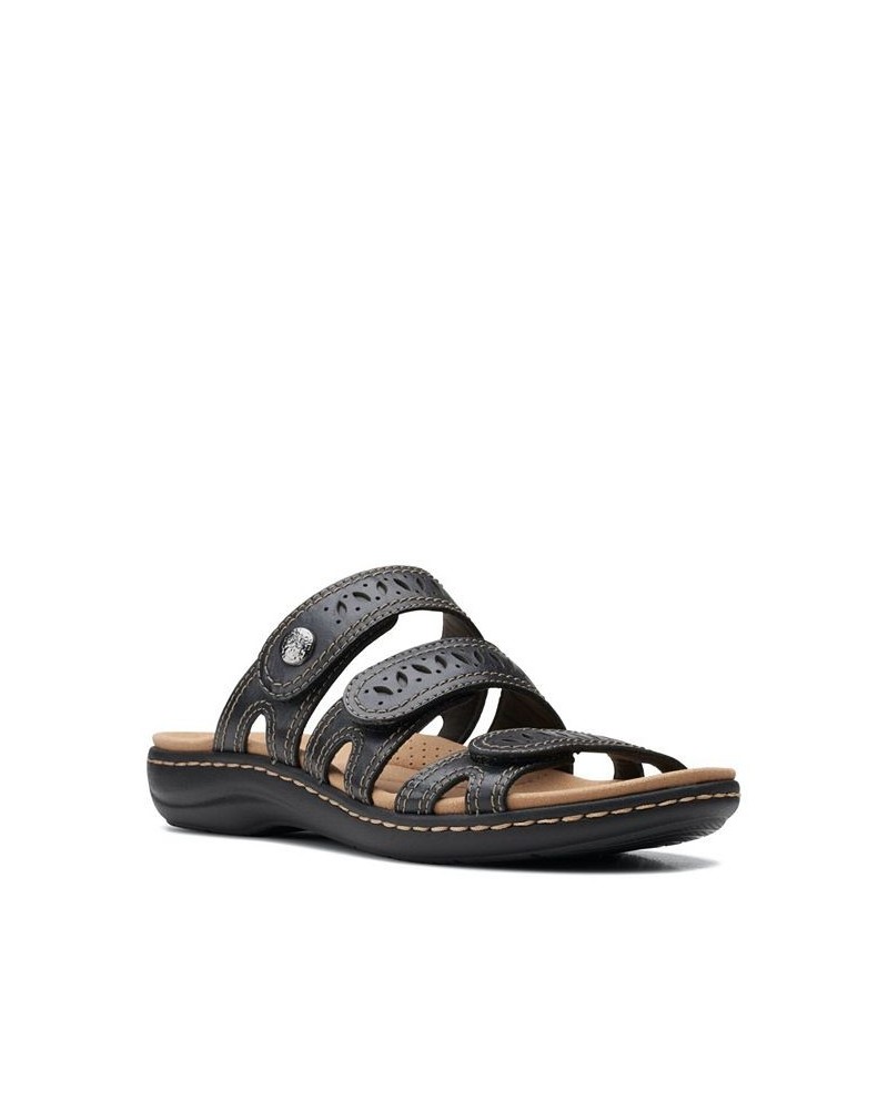 Women's Collection Laurieann Dee Slide Sandals Black $50.00 Shoes