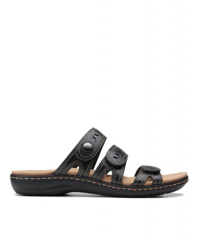 Women's Collection Laurieann Dee Slide Sandals Black $50.00 Shoes