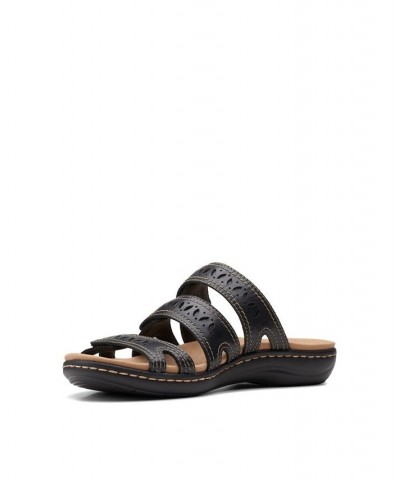 Women's Collection Laurieann Dee Slide Sandals Black $50.00 Shoes