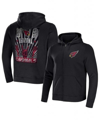 Men's NFL x Darius Rucker Collection by Black Arizona Cardinals Rocker Full-Zip Hoodie $35.10 Sweatshirt