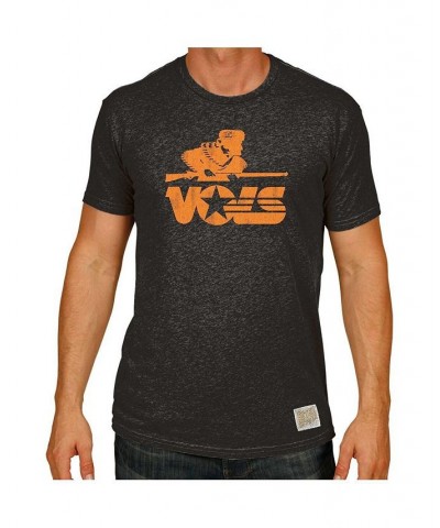 Men's Black Tennessee Volunteers Big and Tall Mock Twist T-shirt $28.49 T-Shirts