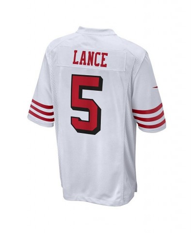 Men's Trey Lance White San Francisco 49ers Alternate Game Jersey $49.22 Jersey