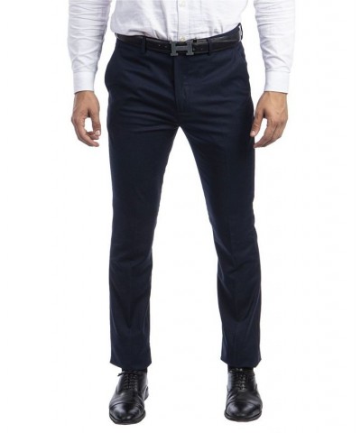 Performance Men's Stretch Dress Pants Navy $40.49 Pants