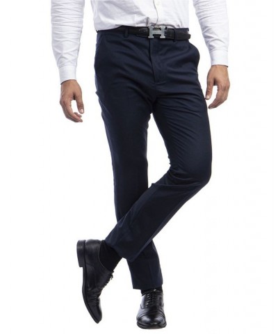 Performance Men's Stretch Dress Pants Navy $40.49 Pants