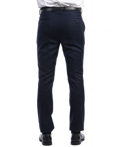 Performance Men's Stretch Dress Pants Navy $40.49 Pants