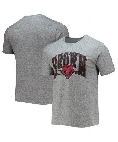 Men's Heathered Gray Brown Bears Upperclassman Reclaim Recycled Jersey T-shirt $26.54 T-Shirts