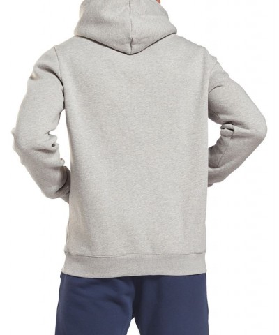 Men's Logo-Print Fleece Hoodie & Joggers Medium Heather Grey/Black $21.99 Sweatshirt