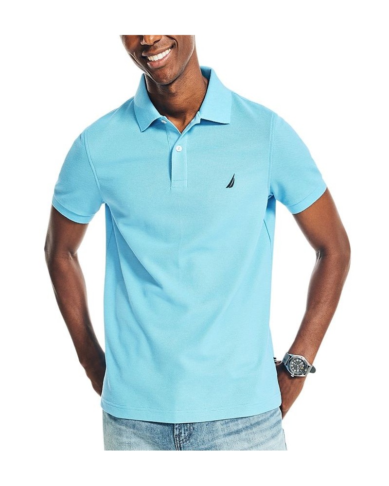 Men's Sustainably Crafted Slim-Fit Deck Polo Shirt PD06 $41.34 Polo Shirts