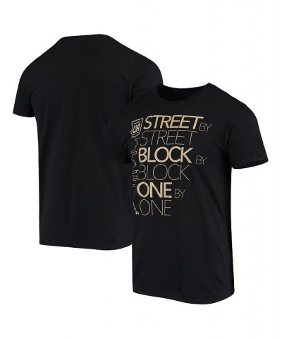 Men's Branded Black LAFC Street x Street T-shirt $17.86 T-Shirts