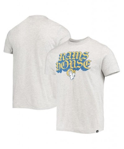 Men's '47 Heathered Gray Los Angeles Rams Team Franklin T-shirt $18.86 T-Shirts