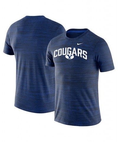 Men's Royal BYU Cougars Velocity Team Issue Performance T-shirt $23.00 T-Shirts