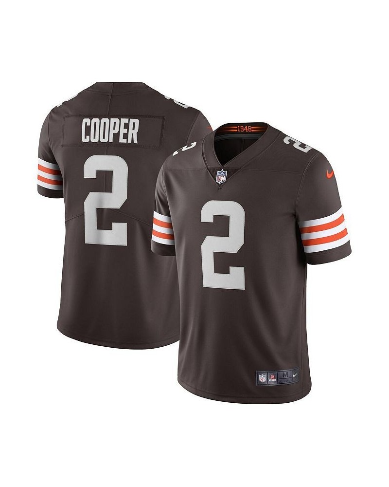 Men's Amari Cooper Brown Cleveland Browns Vapor Limited Jersey $73.10 Jersey