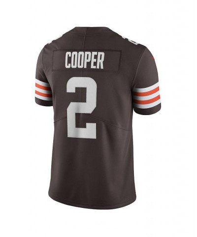 Men's Amari Cooper Brown Cleveland Browns Vapor Limited Jersey $73.10 Jersey