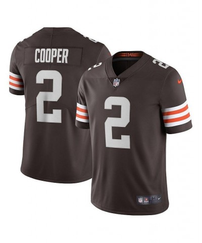 Men's Amari Cooper Brown Cleveland Browns Vapor Limited Jersey $73.10 Jersey