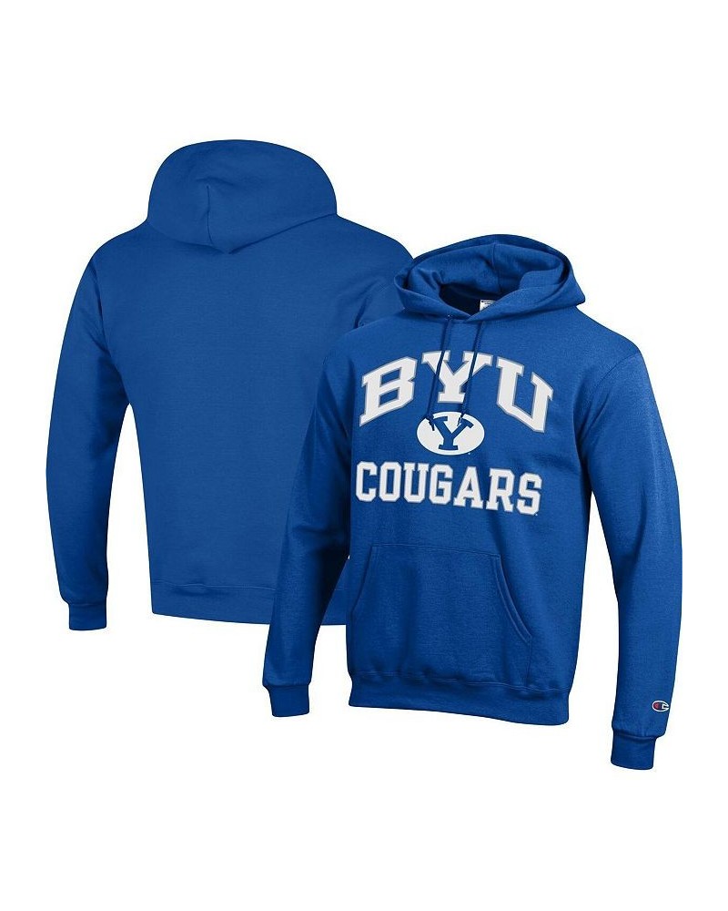 Men's Royal BYU Cougars High Motor Pullover Hoodie $29.40 Sweatshirt