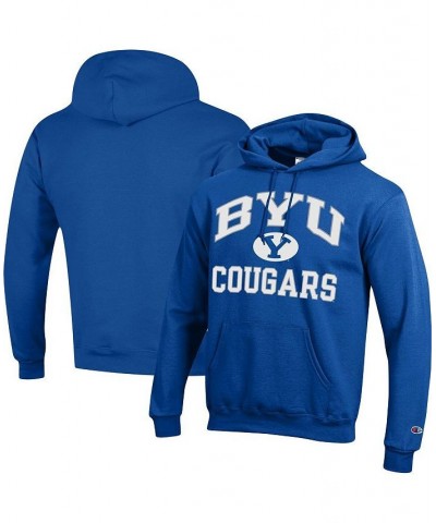 Men's Royal BYU Cougars High Motor Pullover Hoodie $29.40 Sweatshirt