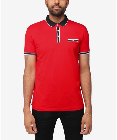 Men's Comfort Tipped Polo Shirt PD08 $20.58 Polo Shirts