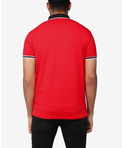 Men's Comfort Tipped Polo Shirt PD08 $20.58 Polo Shirts