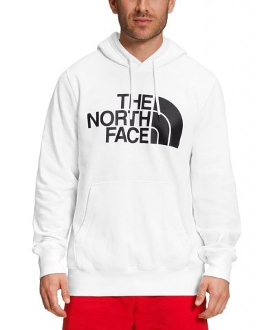 Mens Half Dome Pullover Hoodie White $28.29 Sweatshirt