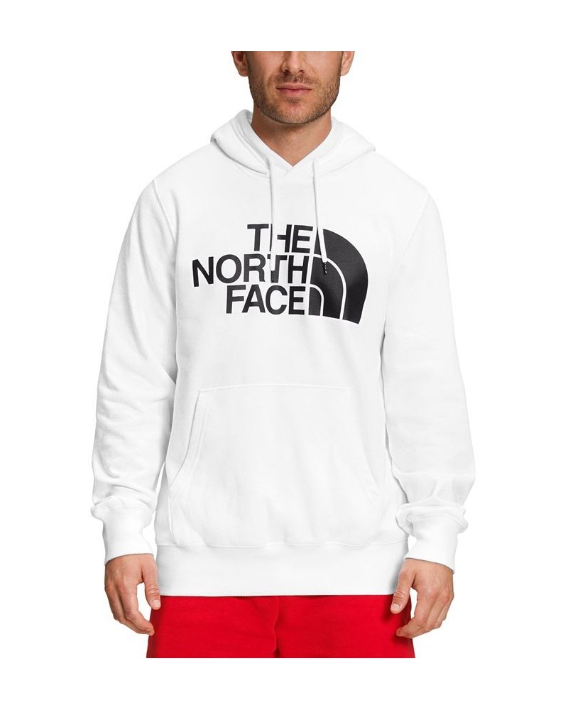 Mens Half Dome Pullover Hoodie White $28.29 Sweatshirt