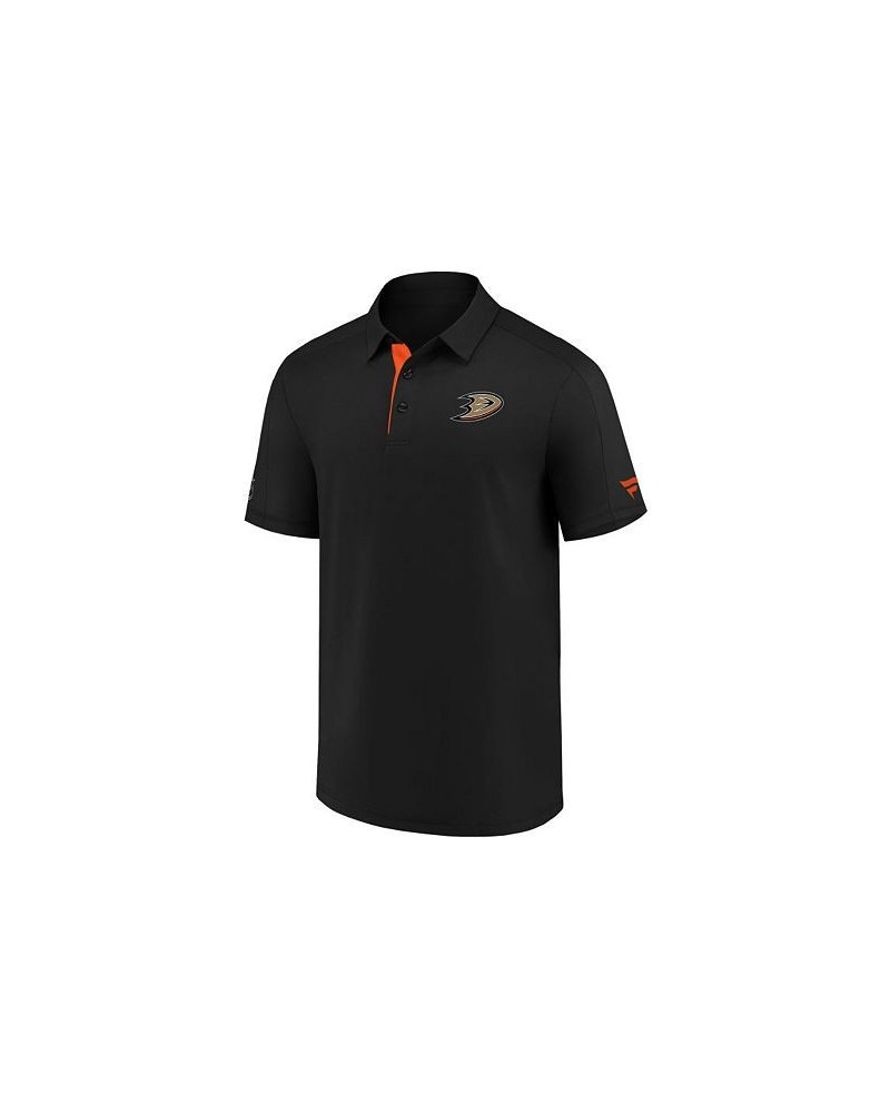 Anaheim Ducks Men's Locker Room Performance Polo $41.65 Polo Shirts